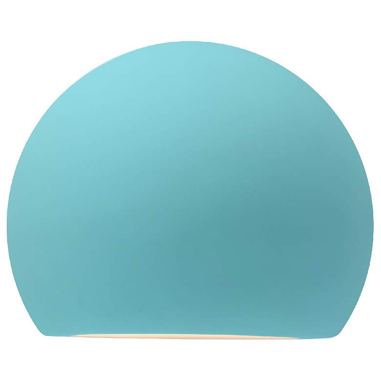 Image 1 Ambiance 8" Reflecting Pool Globe ADA Outdoor LED Wall Sconce