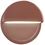 Ambiance 8"H Canyon Clay Dome Closed LED ADA Outdoor Sconce