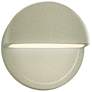 Ambiance 8"H Celadon Crackle Dome Closed LED ADA Wall Sconce