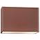 Ambiance 8"H Clay Wide Rectangle LED ADA Outdoor Wall Sconce