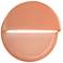 Ambiance 8"H Gloss Blush Dome Closed Top LED ADA Wall Sconce