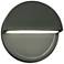 Ambiance 8"H Pewter Green Dome Closed LED ADA Outdoor Sconce