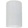 Ambiance 9.5"H Gloss White ADA Cylinder Downlight Wall Sconce