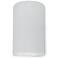 Ambiance 9.5"H Gloss White ADA Cylinder Downlight Wall Sconce