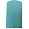 Ambiance 9.5" Reflecting Pool Small Pleated Cylinder ADA Wall Sconce