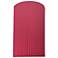 Ambiance 9.5"H Cerise Small Pleated Cylinder ADA LED Wall Sconce