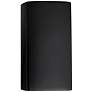 Ambiance 9 1/2" High Carbon Matte Black Wall Sconce