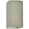 Ambiance 9 1/2" High Celadon Perfs Rectangle ADA Wall Sconce