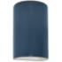 Ambiance 9 1/2" High Midnight Sky White Outdoor Wall Sconce