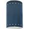 Ambiance 9 1/2" High Midnight Sky White Perfs Outdoor Sconce