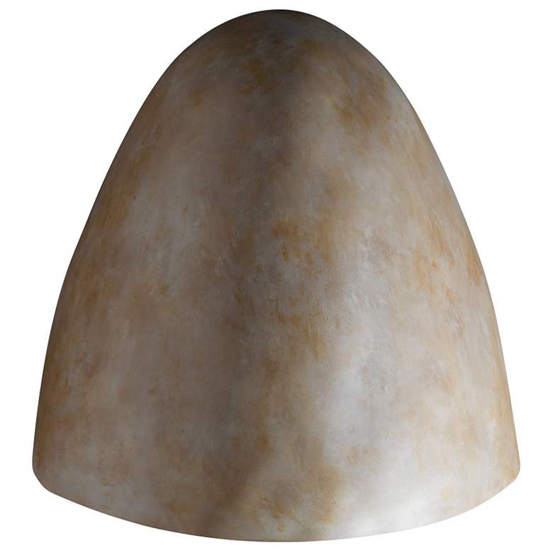 Image 1 Ambiance 9 1/2 inch High Navarro Sand Outdoor Wall Sconce