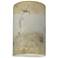 Ambiance 9 1/2"H Greco Travertine Perfs Cylinder ADA Sconce
