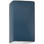 Ambiance 9 1/2"H Midnight Rectangle Closed Outdoor Sconce
