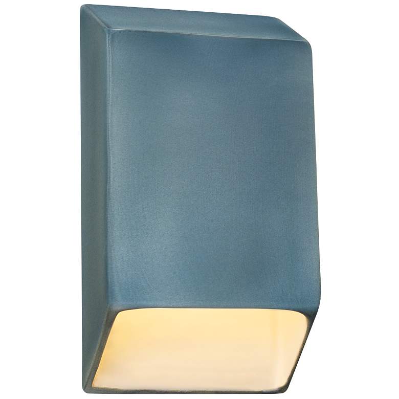 Image 1 Ambiance 9 1/2"H Midnight Sky White Closed LED Wall Sconce