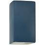 Ambiance 9 1/2"H Midnight Sky White Rectangle Closed Sconce