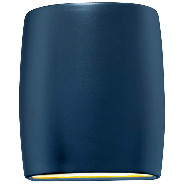 Image 1 Ambiance 9 1/2"H Midnight Sky Wide Cylinder ADA Wall Sconce