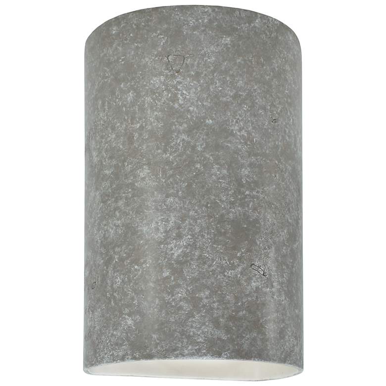 Image 1 Ambiance 9 1/2 inchH Mocha Cylinder Closed ADA Outdoor Sconce