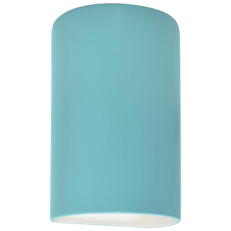 Image 1 Ambiance 9 1/2"H Reflecting Pool Cylinder ADA Outdoor Sconce
