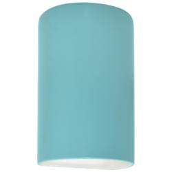 Ambiance 9 1/2"H Reflecting Pool Cylinder Outdoor Sconce