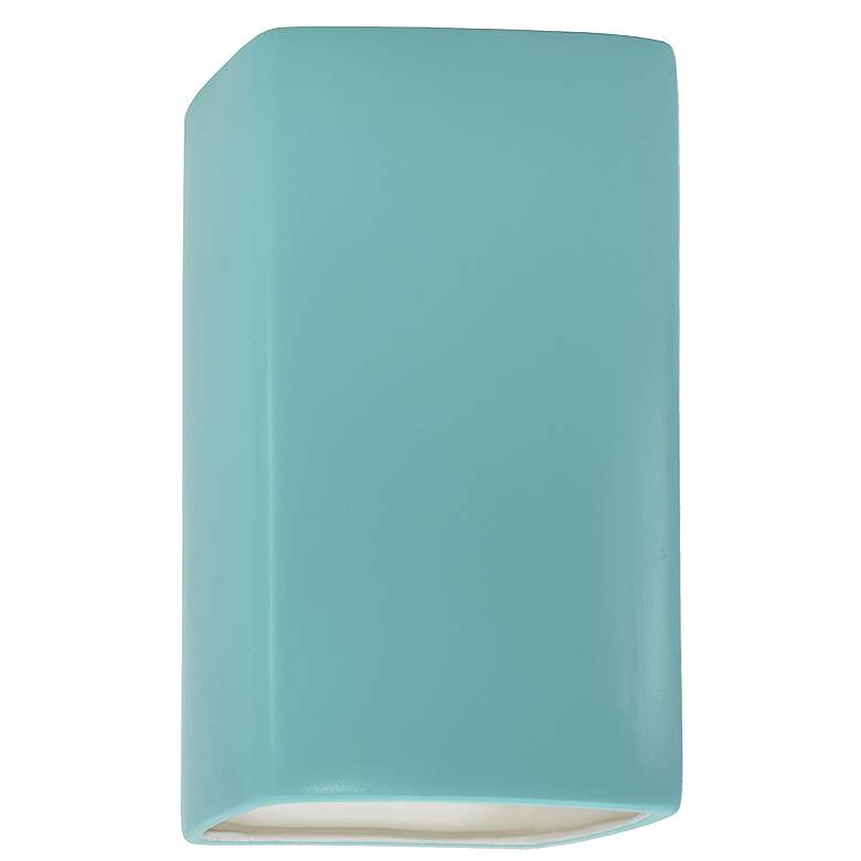 Image 1 Ambiance 9 1/2"H Reflecting Pool Rectangle Outdoor Sconce