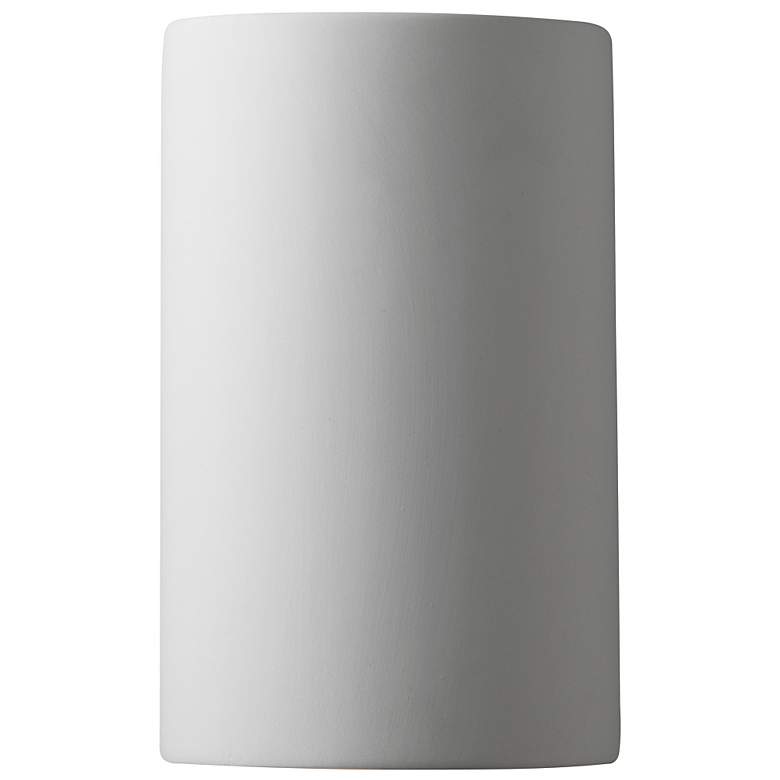 Image 2 Ambiance 9 1/2 inchH Small Bisque Ceramic Outdoor Wall Light