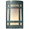 Ambiance 9 1/2"H Verde Patina LED ADA Outdoor Wall Sconce