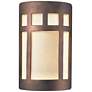 Ambiance 9 1/4"H Copper Window LED ADA Outdoor Wall Sconce