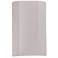 Ambiance 9 1/4"H Matte White Closed ADA Outdoor Wall Sconce