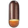 Ambiance Capsule Wall Sconce - Small - LED - Antique Copper