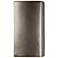 Ambiance Ceramic 5.25" Antique Silver LED ADA Outdoor Wall Sconce