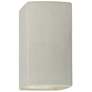 Ambiance Ceramic 5.25" White Crackle LED ADA Outdoor Wall Sconce