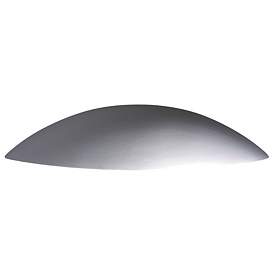 Image1 of Ambiance Ceramic Sliver 23" Bisque Downlight Outdoor Wall Sconce