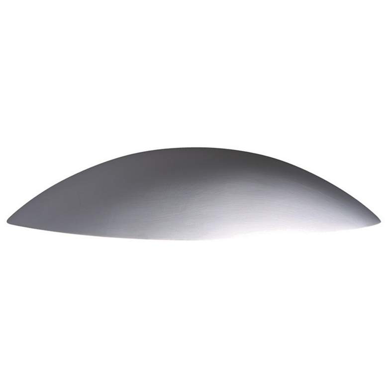 Image 1 Ambiance Ceramic Sliver 23 inch Bisque Downlight Outdoor Wall Sconce