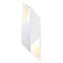 Ambiance Collection 17 1/2"H Gloss White LED Wall Sconce