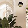 Ambiance Collection&#8482; 8"H Black Dome LED Outdoor Wall Light