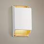 Ambiance Collection 9 1/2" High Matte White LED Wall Sconce