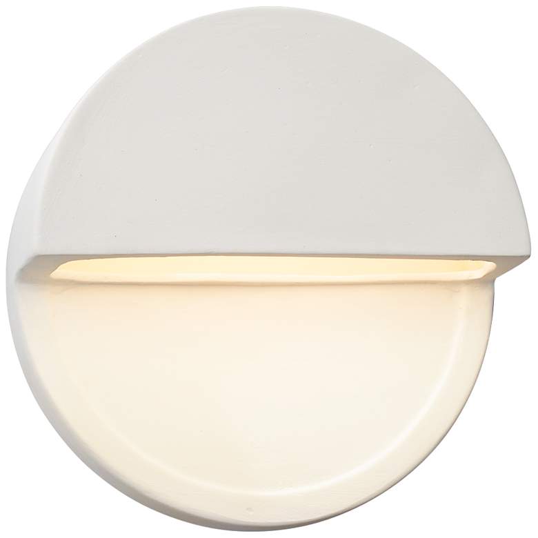 Image 1 Ambiance Collection™ 8"H Bisque Dome LED Outdoor Wall Light