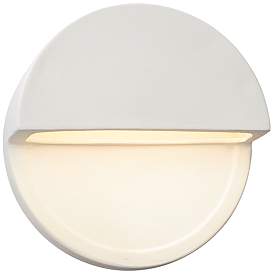 Image1 of Ambiance Collection™ 8"H Bisque Dome LED Outdoor Wall Light