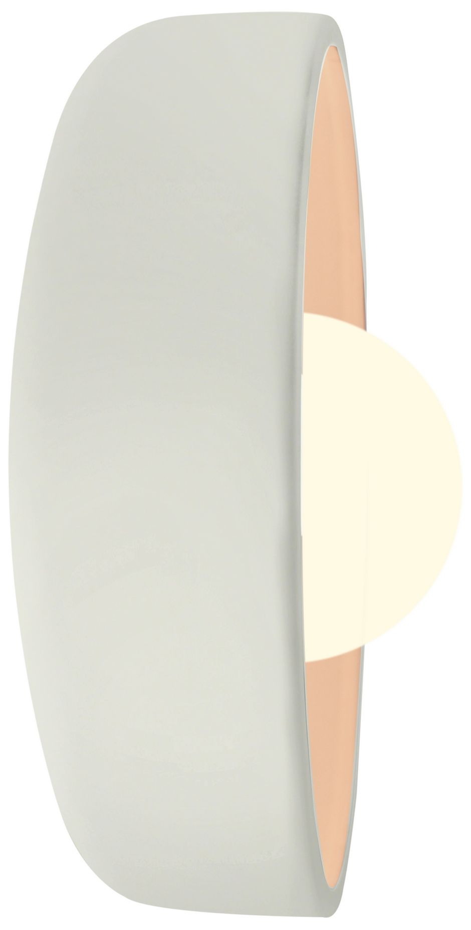 Image 3 Ambiance Coupe 4" High Matte White Wall more views