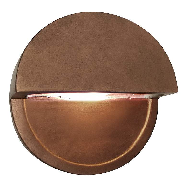Image 1 Ambiance Dome LED Wall Sconce (Closed Top) - Antique Copper