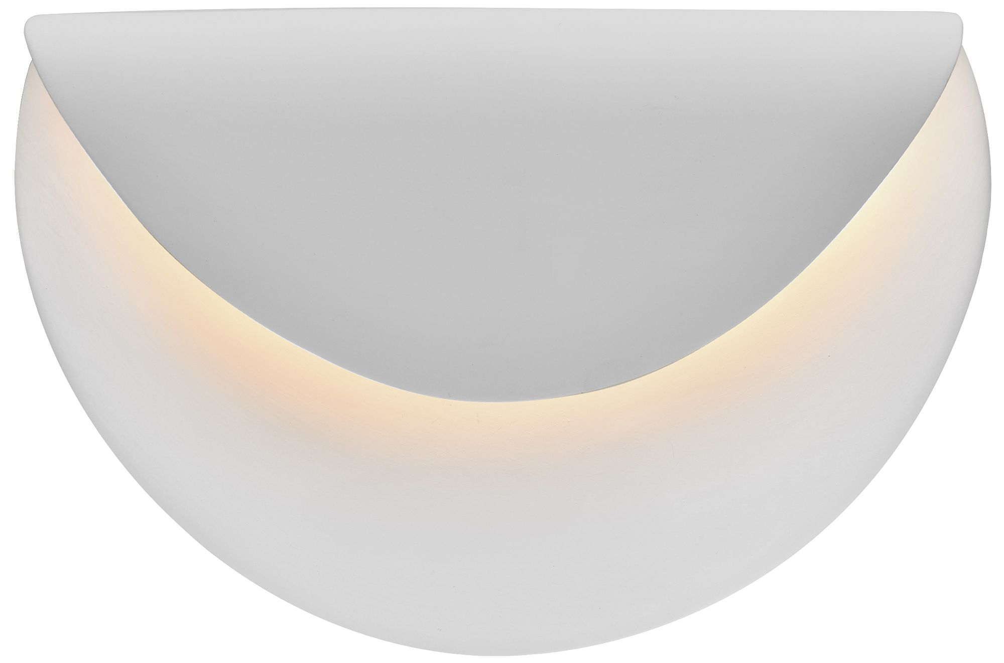 Ambiance Petal 9" High Bisque LED Wall S