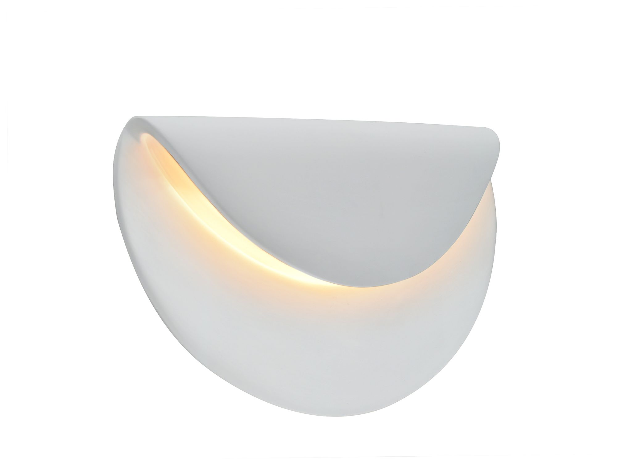 Image 2 Ambiance Petal 9" High Gloss White LED W more views