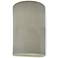 Ambiance Small Cylinder - Open Wall Sconce - Green Crackle - Incandescent