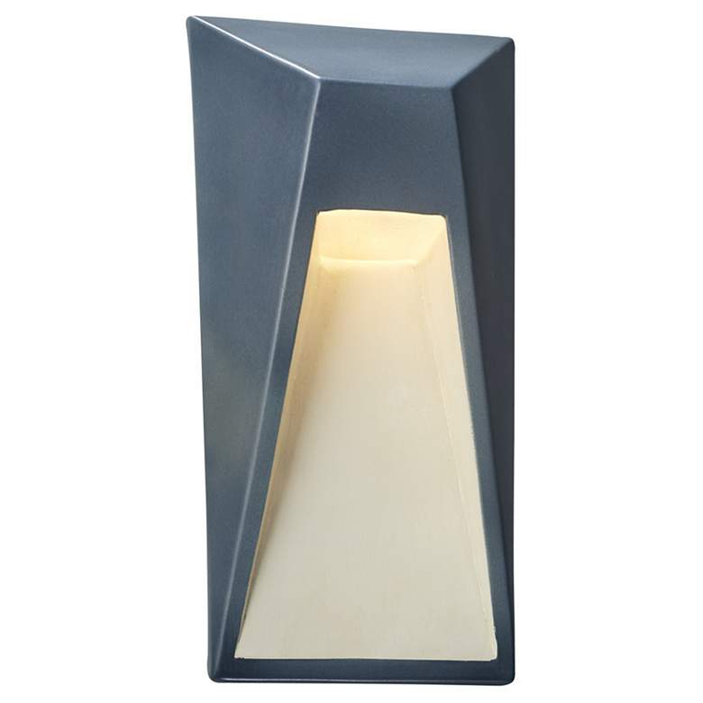 Image 1 Ambiance Vertice LED Wall Sconce - Midnight Sky with Matte White Internal