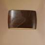 1_Ambiance Wide Oval Open Wall Sconce - Large - Incandescent - Red Slate