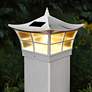 Watch A Video About the Ambience White Outdoor Solar LED Post Cap