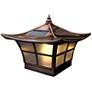 Watch A Video About the Ambience Copper Plated Outdoor Solar LED Post Cap