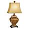 Ambience Copper Crackled Finish Table Lamp