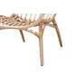 4_Ambre Black and White Weaving Rattan Bistro Chair more views