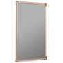 3_Ambrose Clear Acrylic Gold 24 1/4" x 36 1/4" Wall Mirror more views